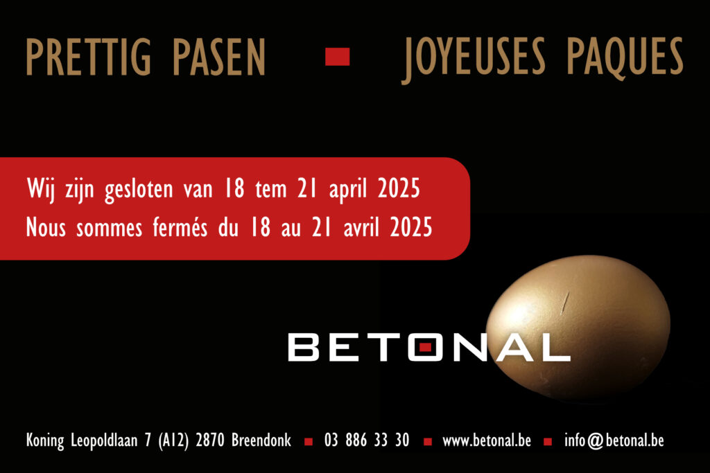 Betonal - pasen 2025